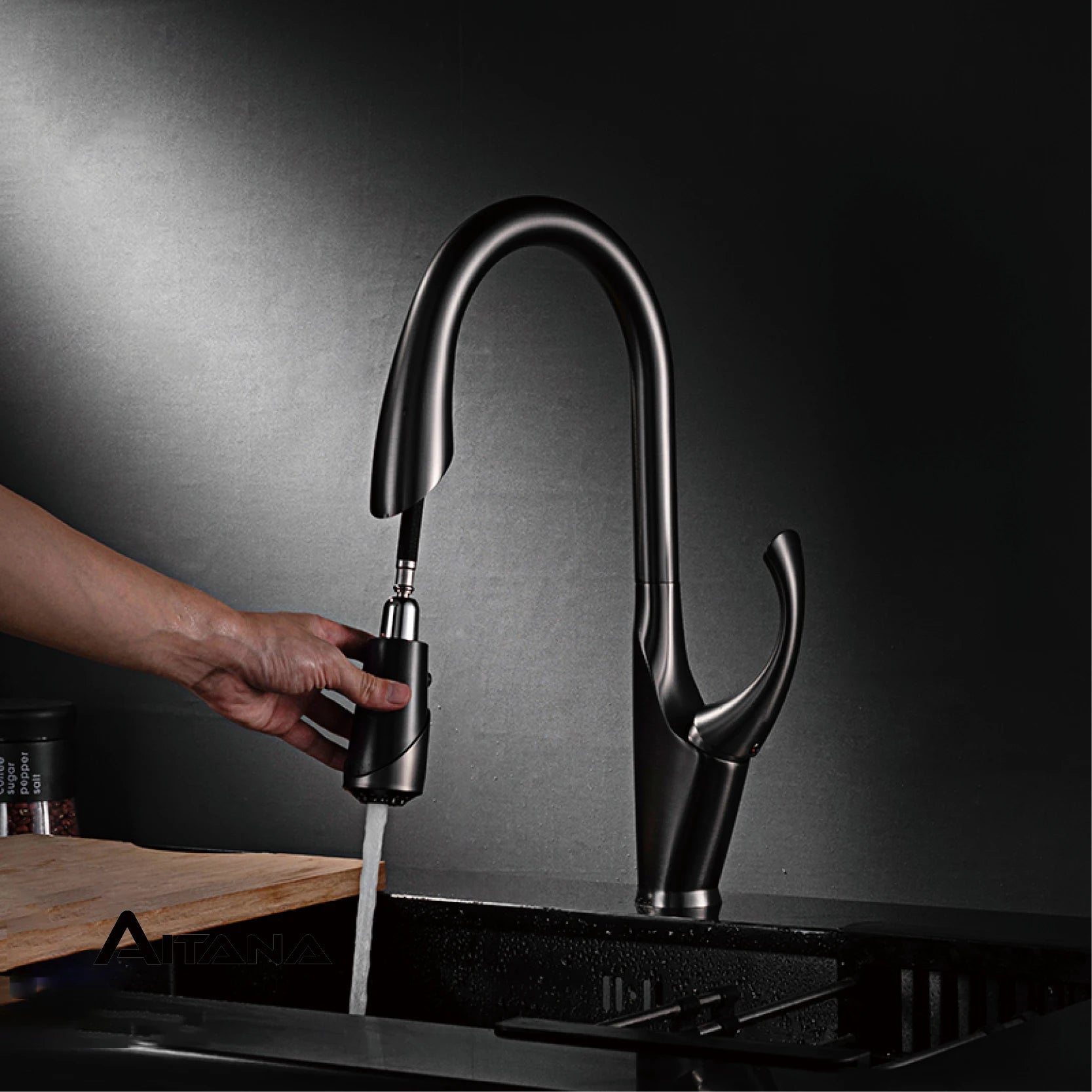 Brass Touch-Control Faucet