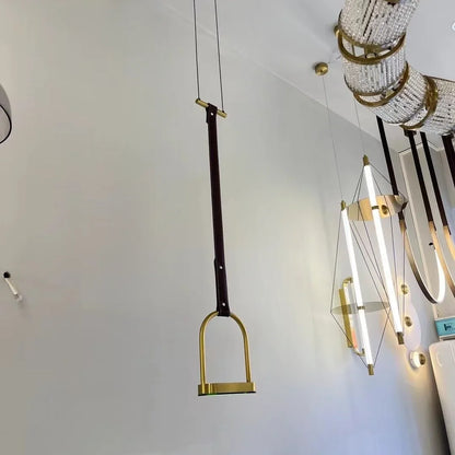 DecorBites™ Art Minimalist Belt Pendant Light for Living Room and Bedroom