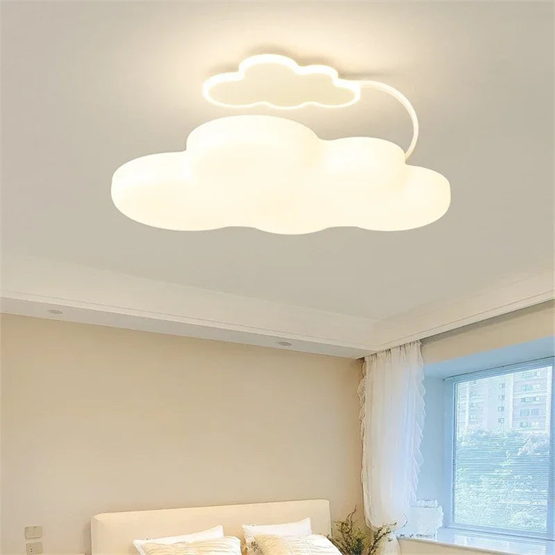 DecorBites™ Cloud Ceiling Lights LED Modern Children's Room Lamps Warm Nursery Chandelier