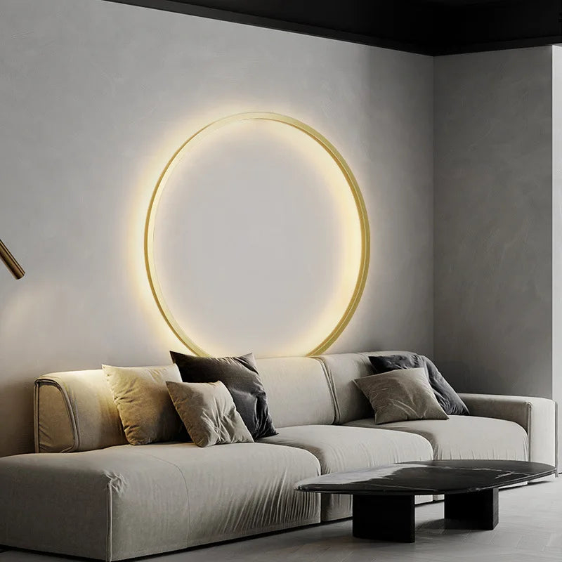 DecorBites™ Elegant Round Wall Sconces for Home Indoor Lighting