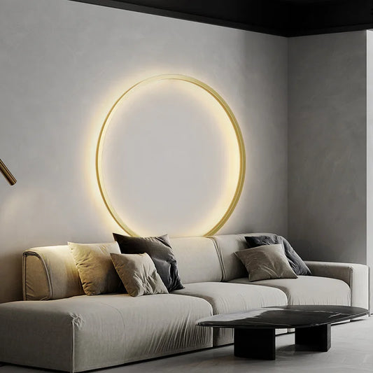 DecorBites™ Elegant Round Wall Sconces for Home Indoor Lighting