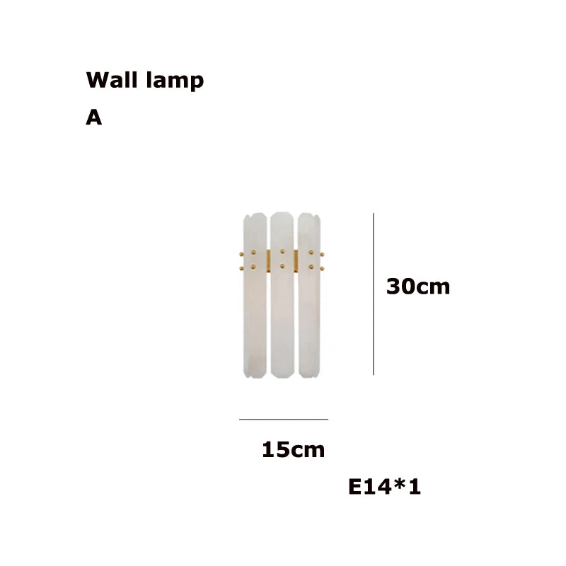 ثريا ديكوربايتس™ المعلقة من المرمر الذهبي والكروم لغرفة المعيشة