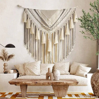 Decobites Macrame Tassel Wall Hanging Tapestry Wedding Home Décor