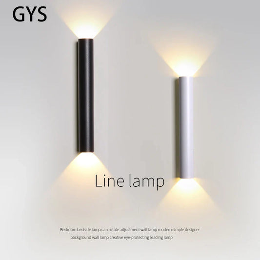 DecorBites™ LED Wall Lamp: Lone Line Up and Down Light for TV Background or Bedroom