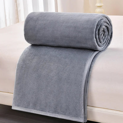 Manta de franela acogedora DecorBites™: Funda de sofá multifuncional para adultos