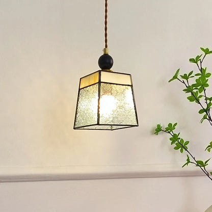 DecorBites™ Clear Glass LED Pendant Light Bar Dining Room Decor Hang Lamp Luminaire