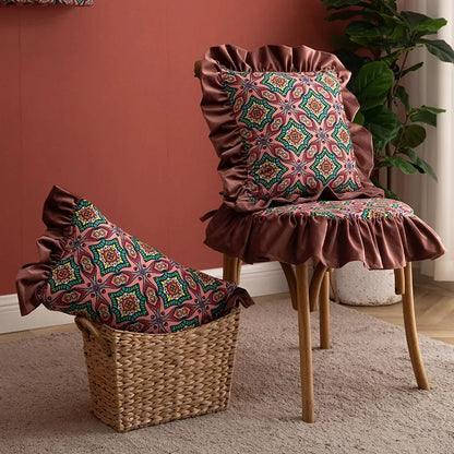 DecorBites™ Ethnic Style Tassel Throw Pillow Cover Set