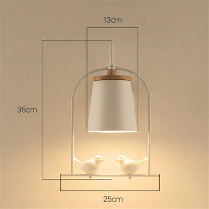 Aplique de pared con forma de pájaro LED DecorBites™ para decoración moderna del hogar