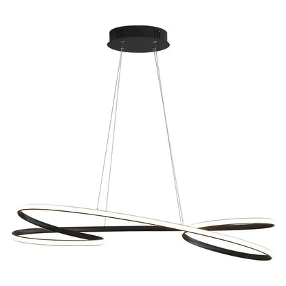 DecorBites™ LED Chandelier Modern Indoor Gold Decor Pendant Light Fixture for Home, Restaurant, Hotel