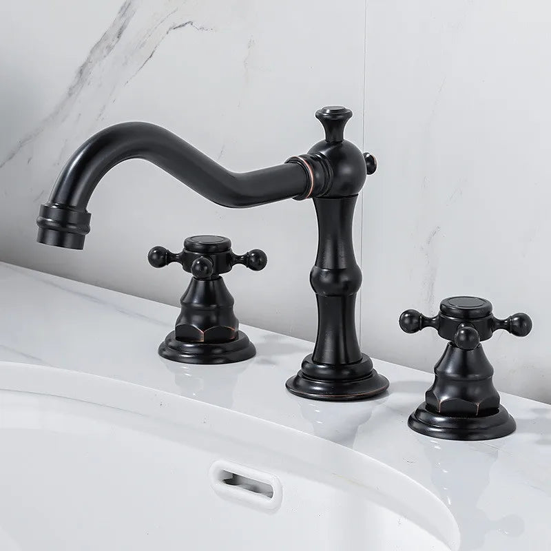 Antique Gold Double Faucet