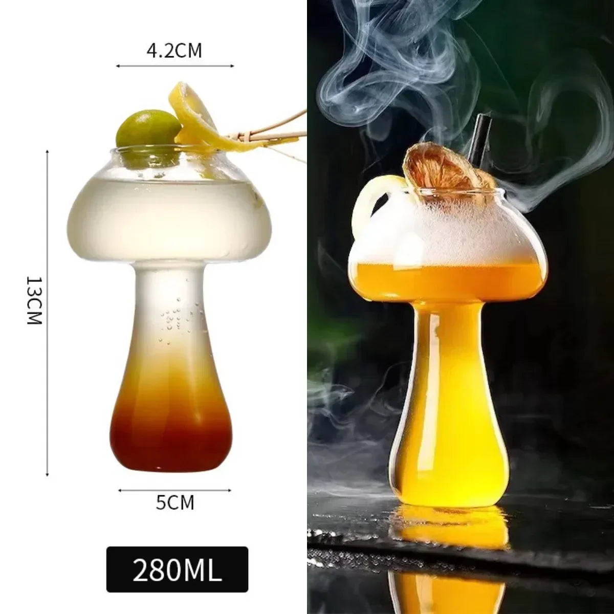 DecorBites™ Heart Love Glass Mug Set - Couple Cups, Bird & Cocktail Glass Tea Coffee Cup