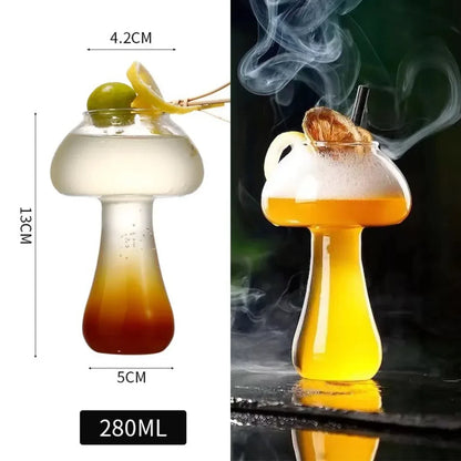 DecorBites™ Heart Love Glass Mug Set - Couple Cups, Bird & Cocktail Glass Tea Coffee Cup