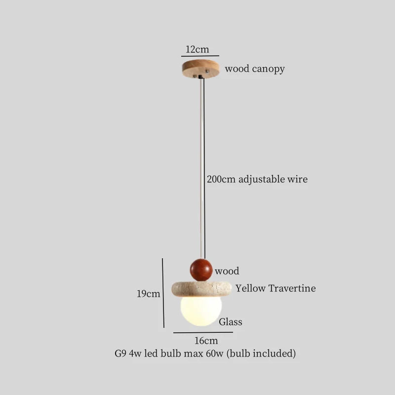 DecorBites™ LED Hanging Lamp for Kitchen Cafe Living Room Pendant Lighting