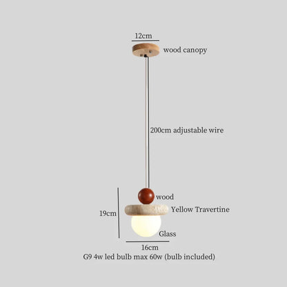 DecorBites™ LED Hanging Lamp for Kitchen Cafe Living Room Pendant Lighting