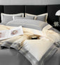 Decobites Luxury Embroidered 600TC Egyptian Cotton Bedding Set - Queen/King