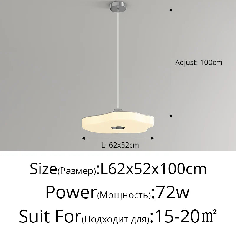 DecorBites™ LED Chandelier Light: Luxury Indoor Lighting Fixture for Living, Bedroom, Study & Home Decor