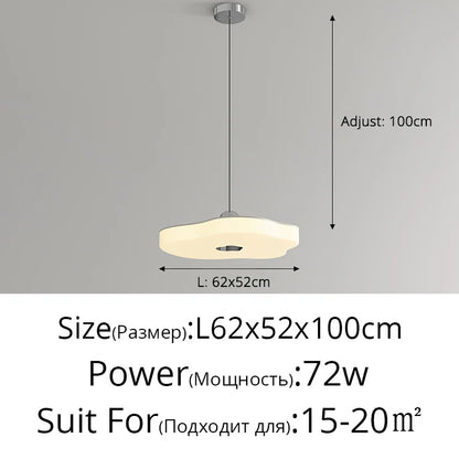 DecorBites™ LED Chandelier Light: Luxury Indoor Lighting Fixture for Living, Bedroom, Study & Home Decor