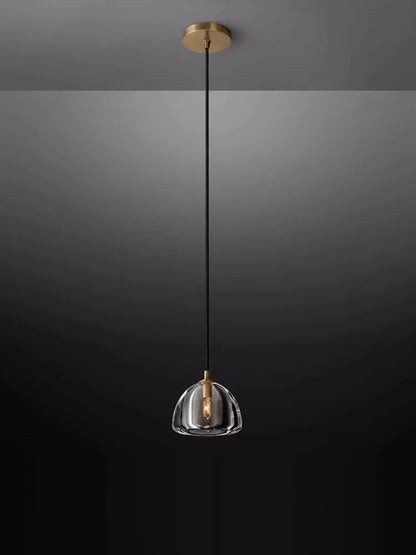 Decorbites™ Amerikanischer Kupferkristall-Kronleuchter: E14 LED Vintage-Deckenbeleuchtung für das Wohnzimmer