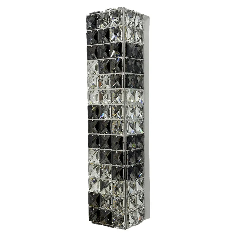 DecorBites™ Crystal Mosaic Wall Lamp: Elegant LED Lighting for Living Room, Bedroom, and Hotel Lobby