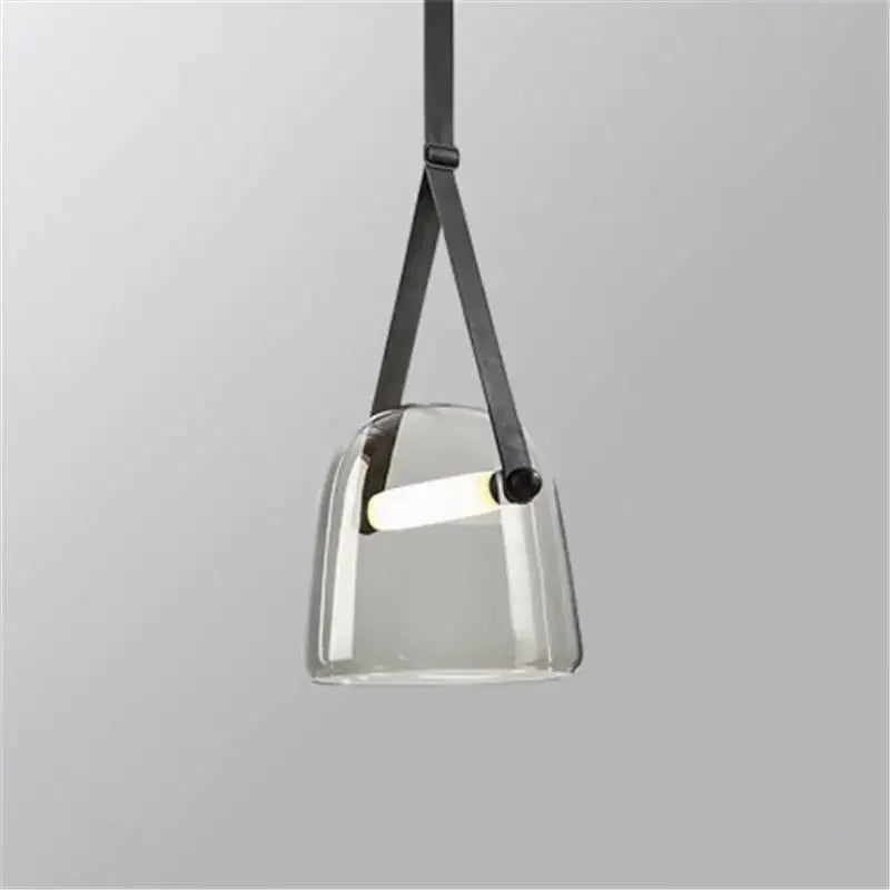 DecorBites™ Glass Chandelier: Modern Nordic Style for Living Room, Bedroom, or Bar