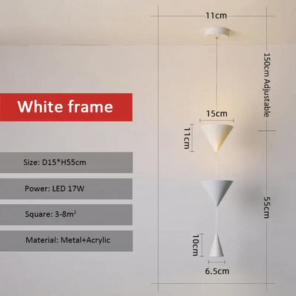 Lámparas colgantes LED negras DecorBites™ para una decoración nórdica moderna