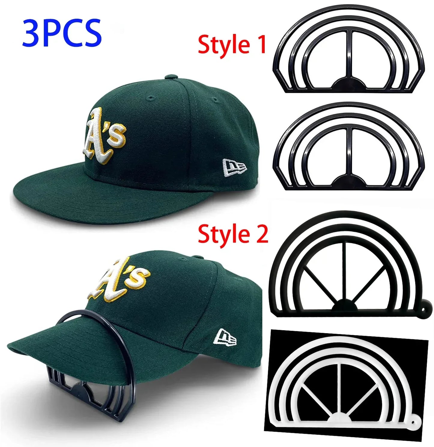 DecorBites™ Hat Brim Bender for Perfect Curves - 2 Options, No Steaming Needed