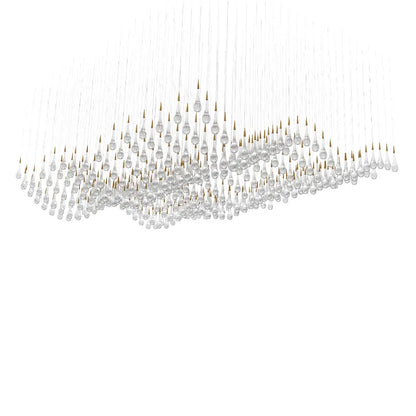 DecorBites™ Crystal Luxury Chandelier for Dining Room and Hotel Lobby