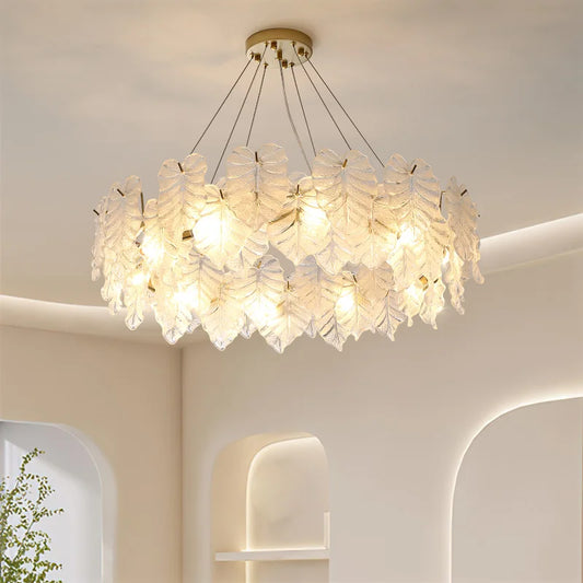 DecorBites™ Crystal Chandelier: Elegant Light Luxury Lamp for Living Room, Bedroom, Dining Room & Study