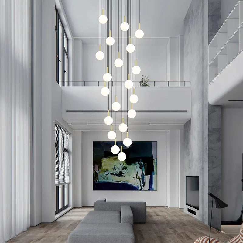DecorBites™ LED Ceiling Lamp Chandelier: Modern Decorative Lighting for Bedroom and Dining Room