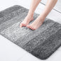 Decobites Gradient Color Thick Bath Carpet: Super Absorbent, Anti-slip Bathroom Rugs