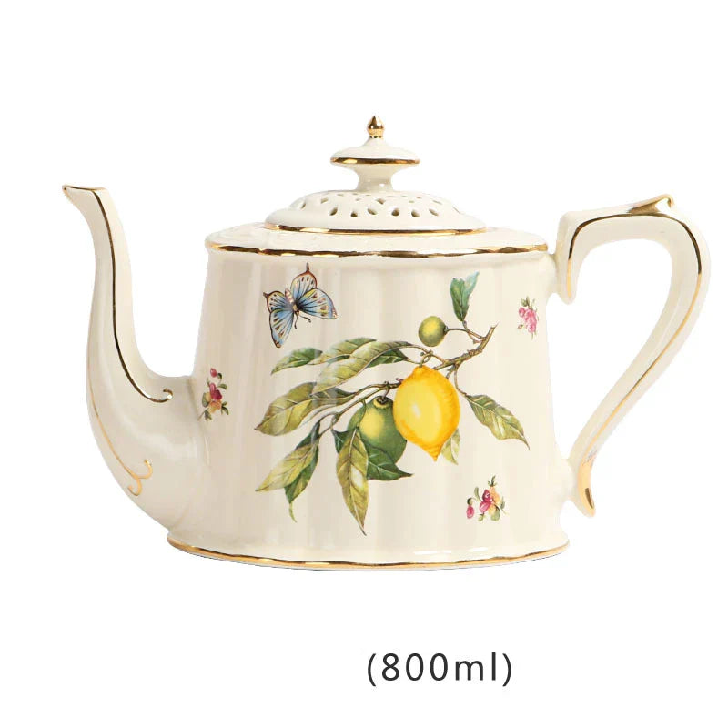 Gold Edge Ceramic Set