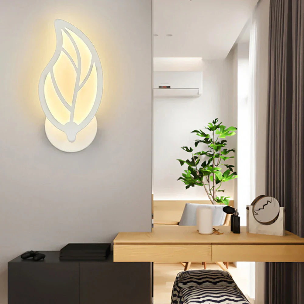 DecorBites™ LED Wall Sconce Light Acrylic Lamp for Bedroom Corridor Chandelier Style