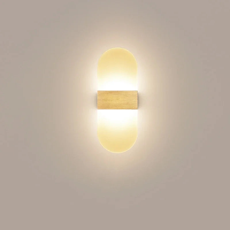 DecorBites™ LED Wall Light: Modern Indoor Lamp for Bedroom, Living Room, Kitchen, Corridor