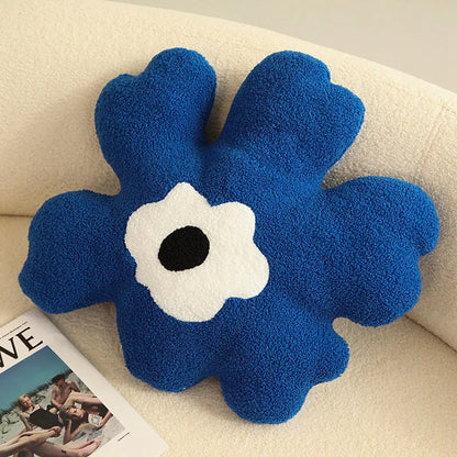 DecorBites™ 3D Flower Shaped Decorative Throw Pillow for Home Sofa Chair