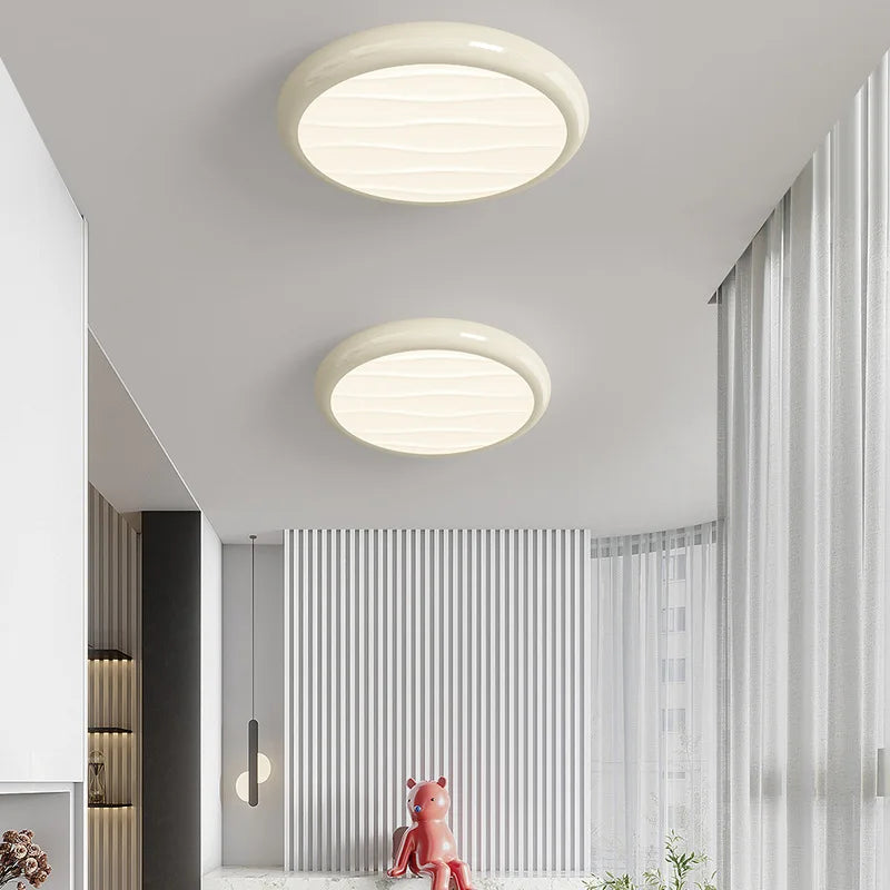 DecorBites™ LED Ceiling Light: Nordic Minimalist Design, Remote Control, for Bedroom, Living Room