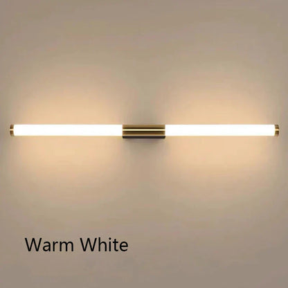 Lámpara de pared LED lineal tubular de metal DecorBites™ para sala de estar, dormitorio, pasillo, escalera o corredor