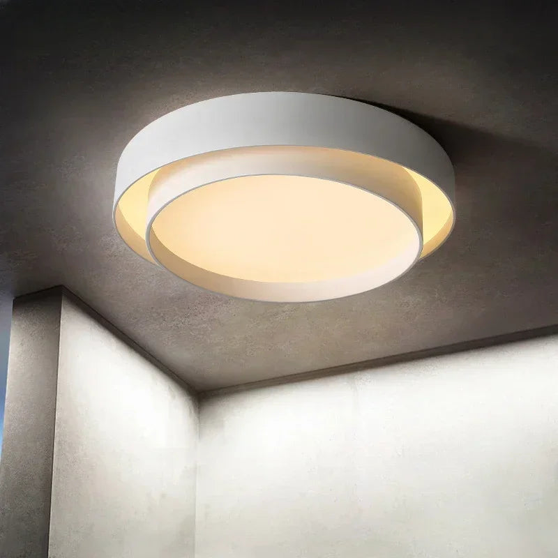 DecorBites™ LED Ceiling Light Modern Minimalist Indoor LightingFixture White Black Grey