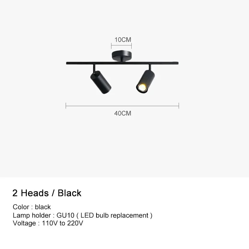 Lámpara de techo LED ajustable DecorBites™ para decoración del hogar