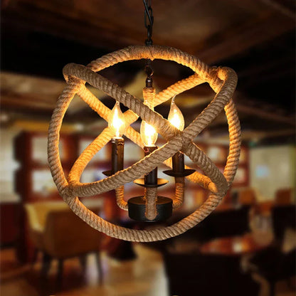 DecorBites™ Industrial Rustic Pendant Lights Indoor Lamp for Living Dining Room Home Décor
