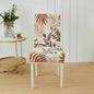 Decobites Stretch Print Chair Cover Slipcovers - Elastic Seat Case