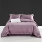 Decobites Silky Lace Broad Side Duvet Set with Fitted Sheet & Pillowcases