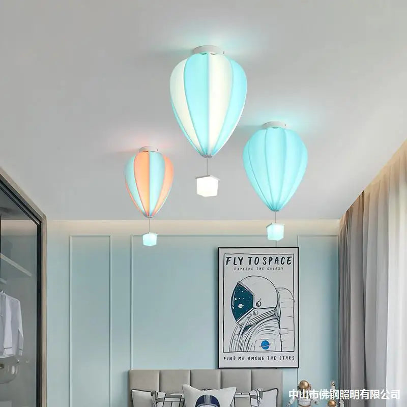 DecorBites™ Hot Air Balloon Lamp: Dreamy Kids Room Decor