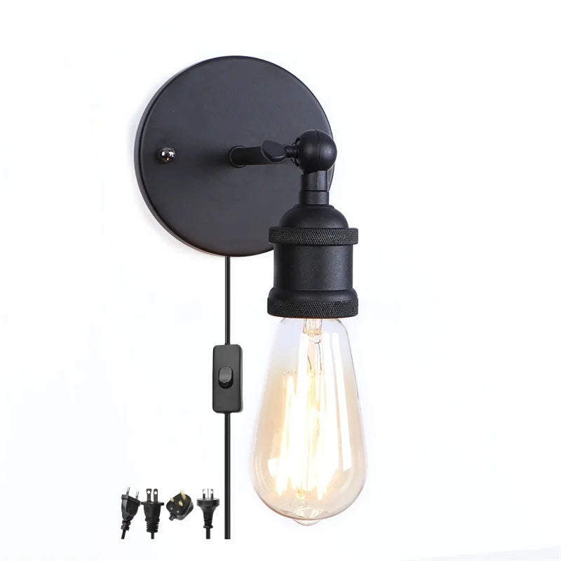 Decorbites™ LED-Wandleuchten Badezimmerspiegel Treppenleuchte Industrie Vintage Wandlampe