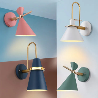 DecorBites™ LED Adjustable Reading Wall Lights - Macaroon-inspired Decorative Lamps for Versatile Room Decor