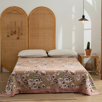 Manta de algodón de lujo DecorBites™ - Calidad superior, 200 x 230 cm / 150 x 200 cm, perfecta para el sofá o la cama