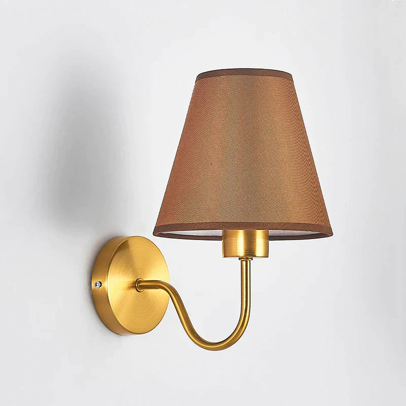Gold Nordic Wall Lamp For Bedrooms And Hallways
