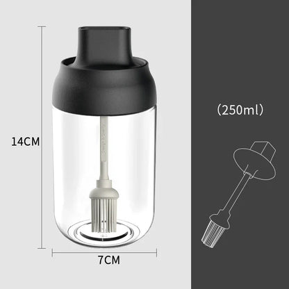 DecorBites™ Glass Seasoning Bottle Set