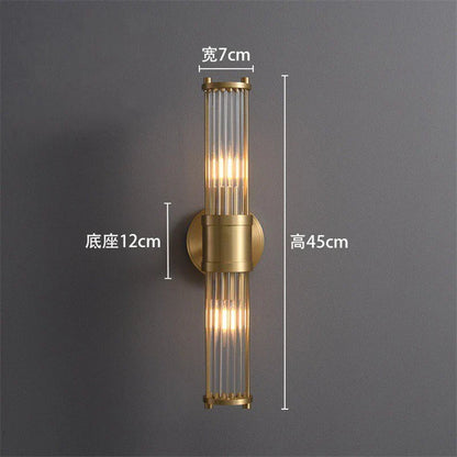 Apliques de pared LED de cristal DecorBites™ para salas de estar y dormitorios de lujo: una elegante solución de iluminación interior