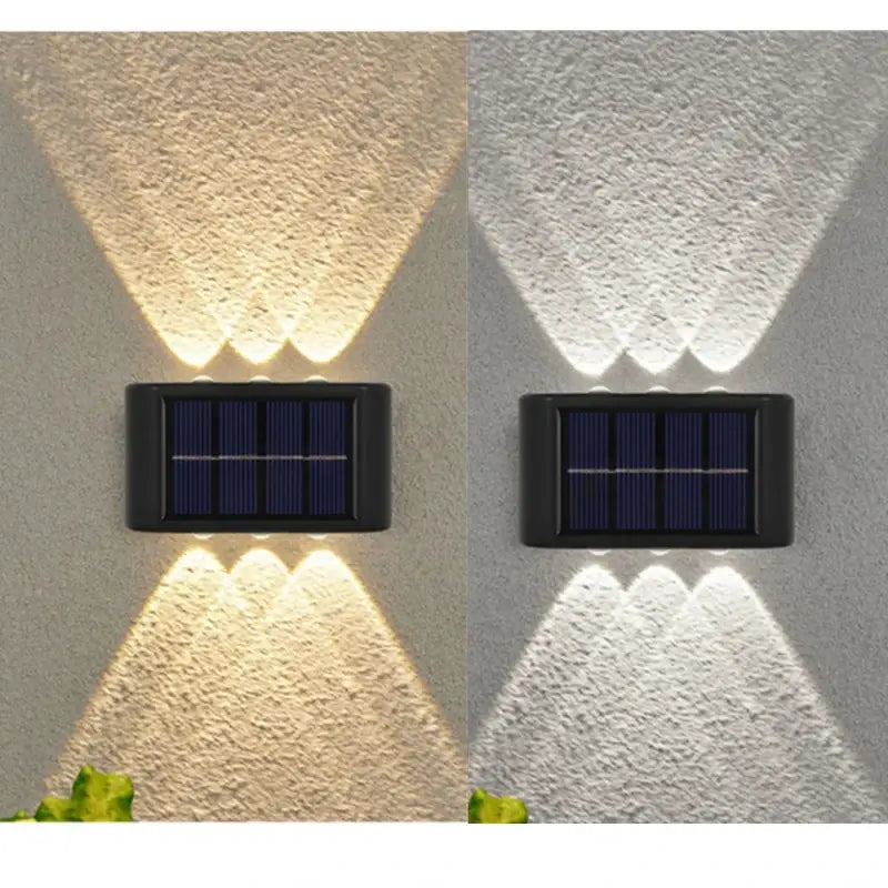DecorBites™ Solar LED Outdoor Wall Light