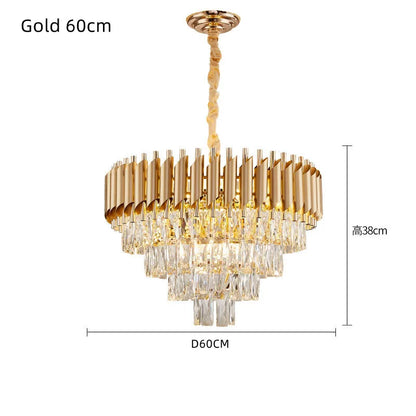 Lámpara colgante LED de cristal DecorBites™ para espacios de vida modernos